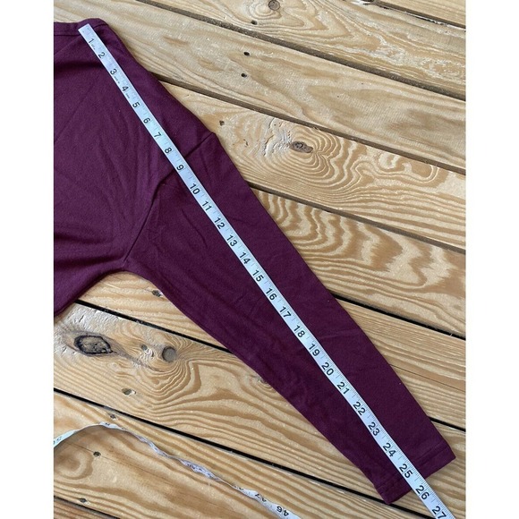 NWT Old Navy V Neck Sweater Size Large Women’s Maroon Pullover - Picture 8 of 8